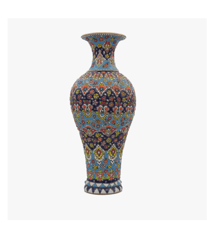 گلدان میناکاری ساز بزرگ